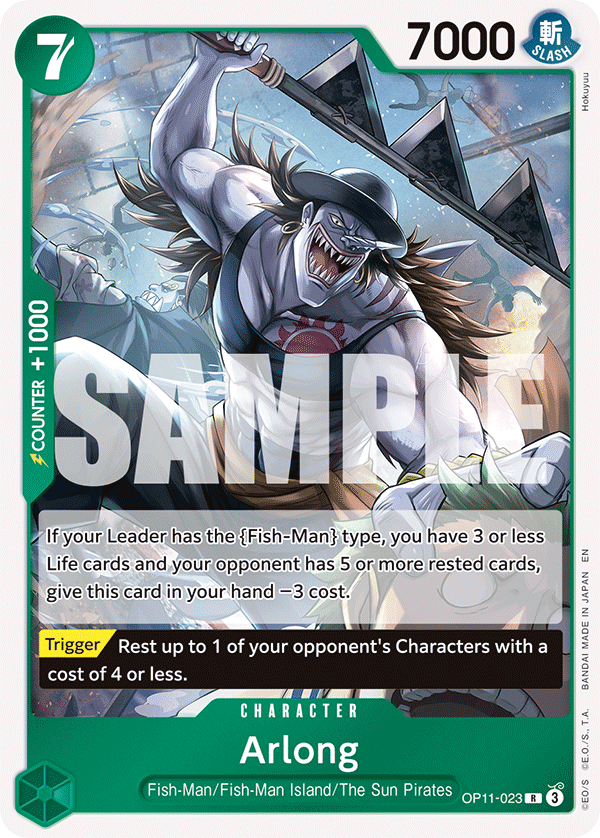 OP11-023 | R | CHARACTER Arlong