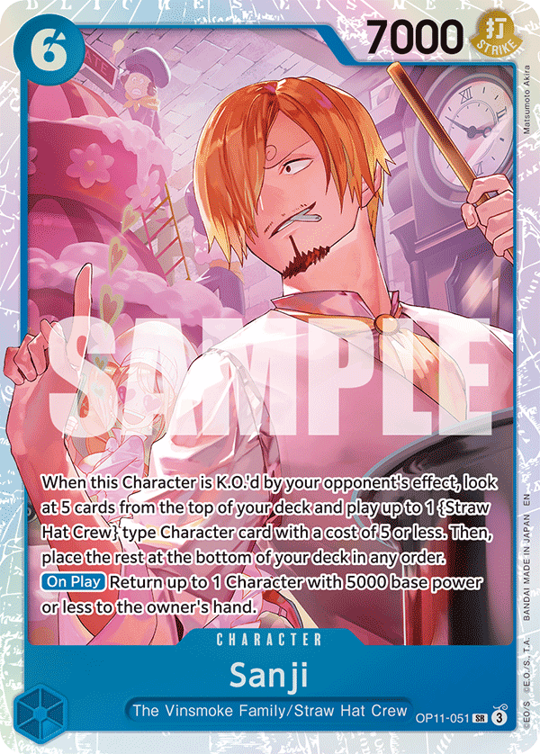 OP11-051 | SR | CHARACTER Sanji