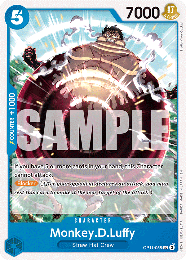 OP11-058 | UC | CHARACTER Monkey.D.Luffy