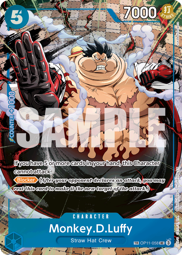 OP11-058 | TR | CHARACTER Monkey.D.Luffy