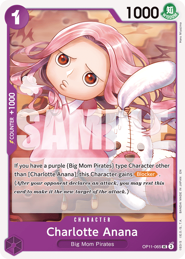 OP11-065 | UC | CHARACTER Charlotte Anana