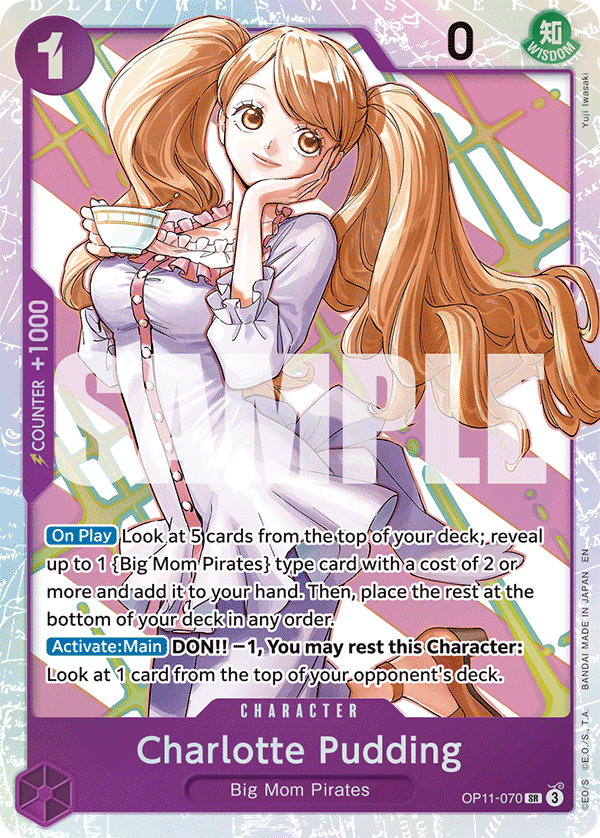 OP11-070 | SR | CHARACTER Charlotte Pudding