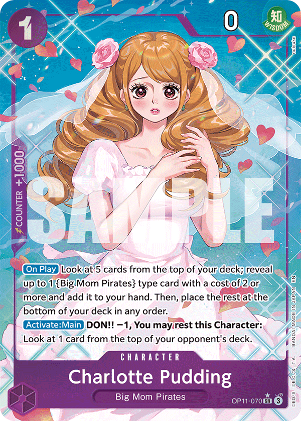 OP11-070 | SR | CHARACTER Charlotte Pudding Parallel