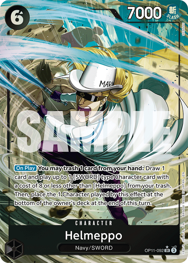 OP11-092 | SR | CHARACTER Helmeppo Parallel