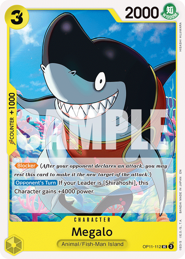 OP11-112 | UC | CHARACTER Megalo