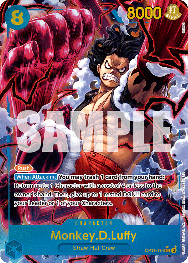 OP11-118 | SEC | CHARACTER Monkey.D.Luffy Parallel