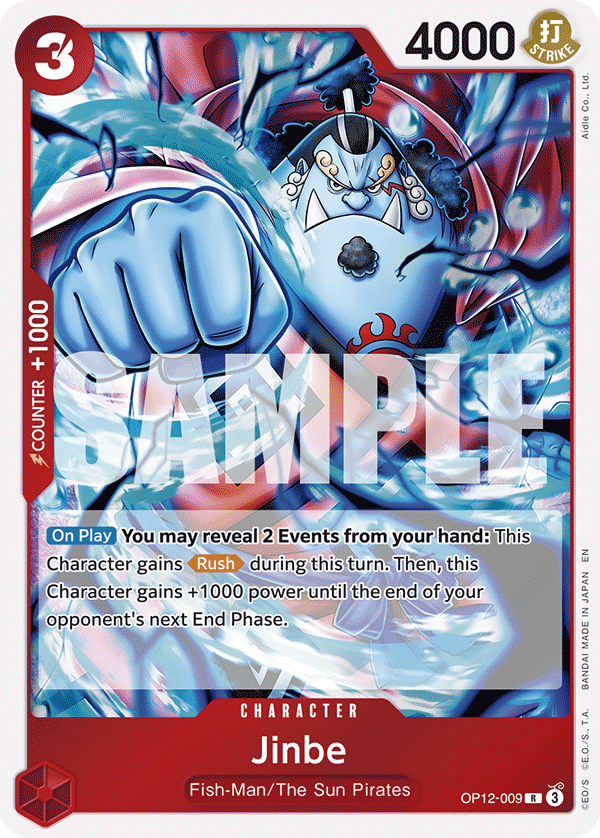 OP12-009 | R | CHARACTER Jinbe