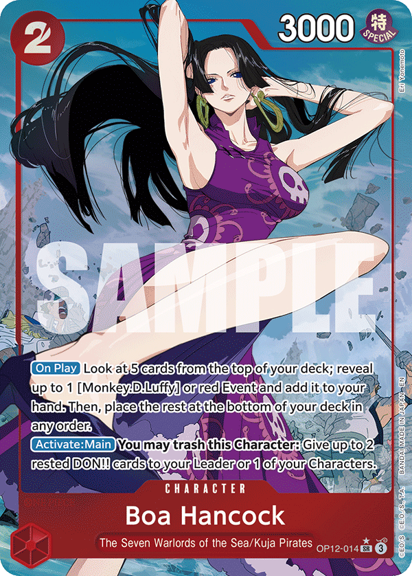 OP12-014 | SR | CHARACTER Boa Hancock Parallel