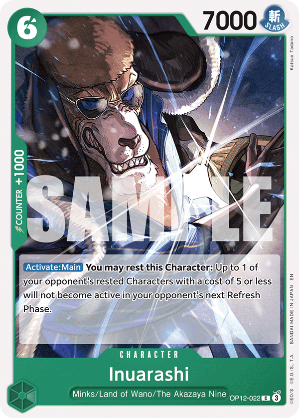 OP12-022 | C | CHARACTER Inuarashi