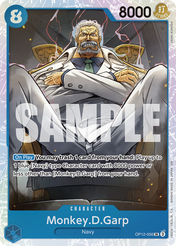 OP12-056 | SR | CHARACTER Monkey.D.Garp