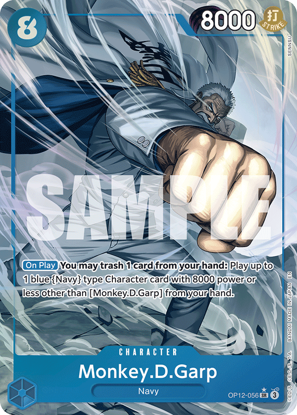 OP12-056 | SR | CHARACTER Monkey.D.Garp Parallel