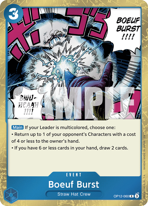 OP12-060 | R | EVENT Boeuf Burst