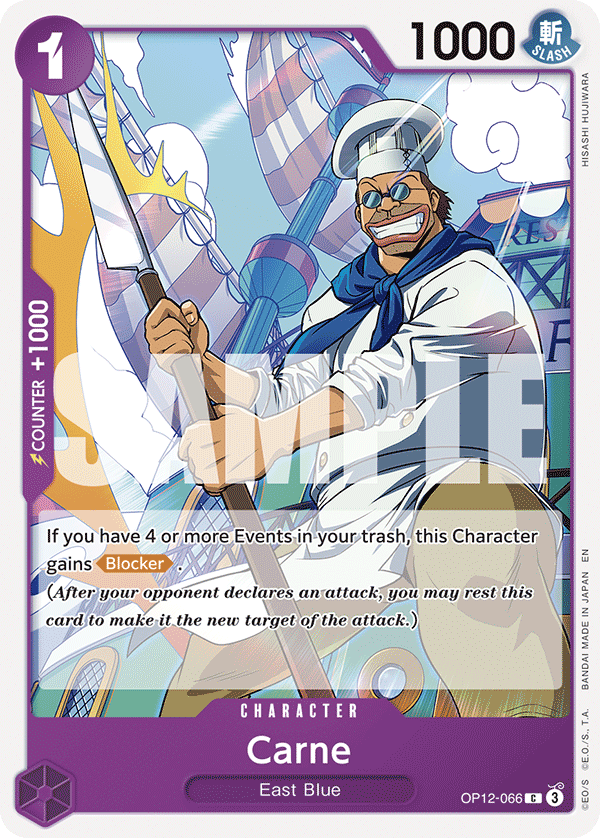 OP12-066 | C | CHARACTER Carne