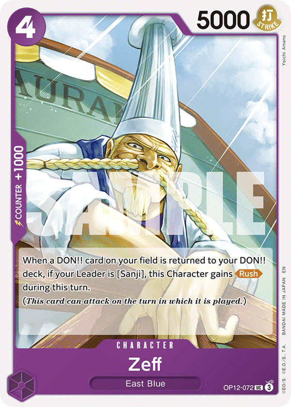 OP12-072 | UC | CHARACTER Zeff