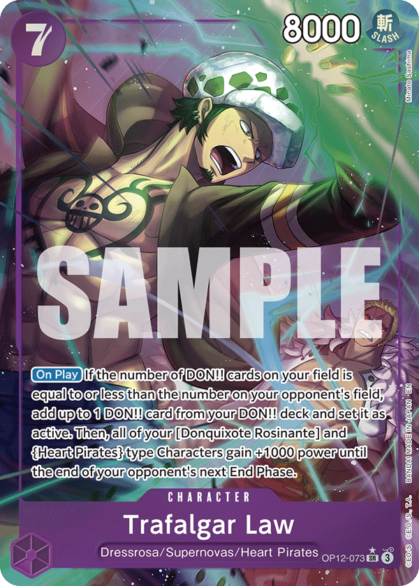 OP12-073 | SR | CHARACTER Trafalgar Law Parallel