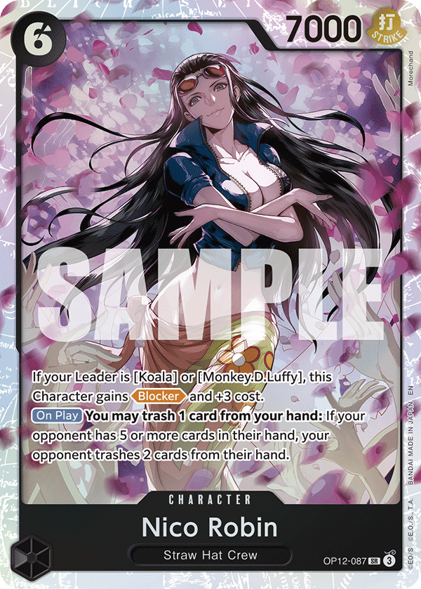 OP12-087 | SR | CHARACTER Nico Robin