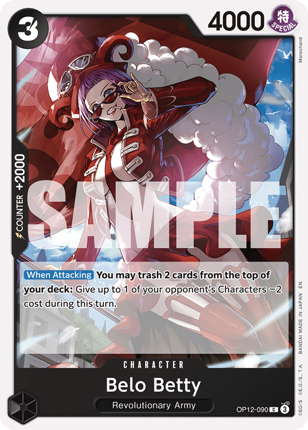 OP12-090 | C | CHARACTER Belo Betty