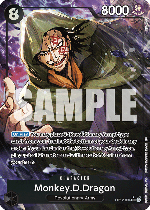 OP12-094 | SR | CHARACTER Monkey.D.Dragon Parallel