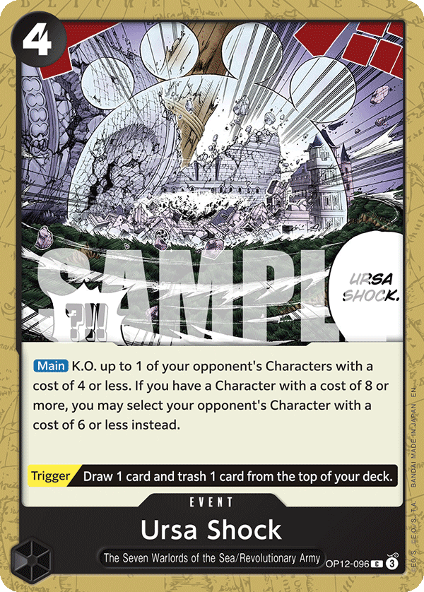 OP12-096 | C | EVENT Ursa Shock
