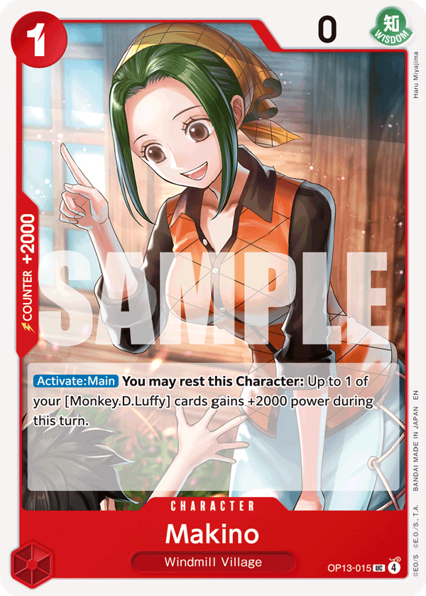 OP13-015 | UC | CHARACTER Makino