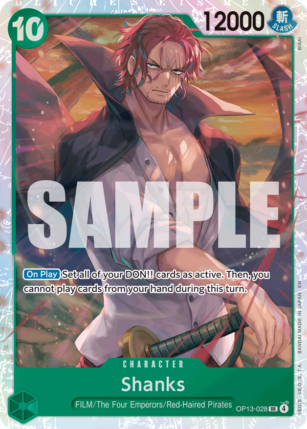 OP13-028 | SR | CHARACTER Shanks