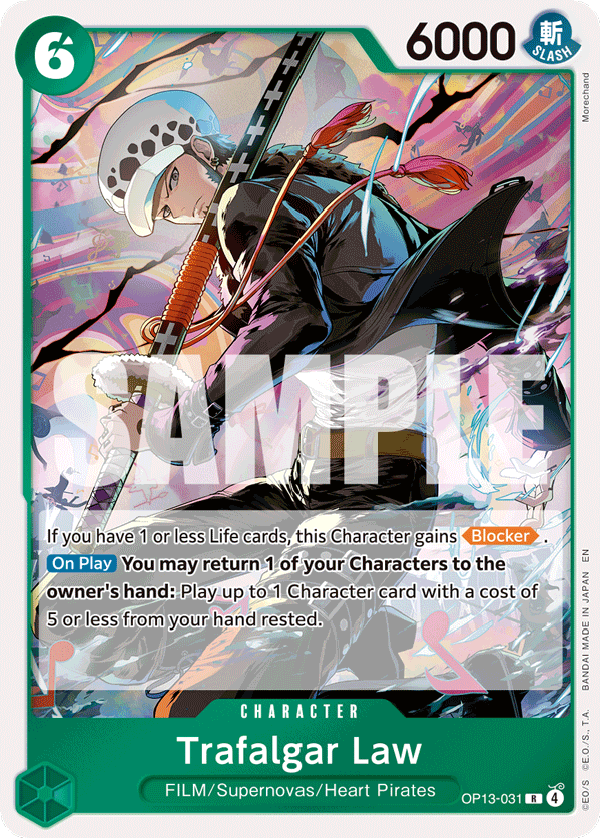 OP13-031 | R | CHARACTER Trafalgar Law