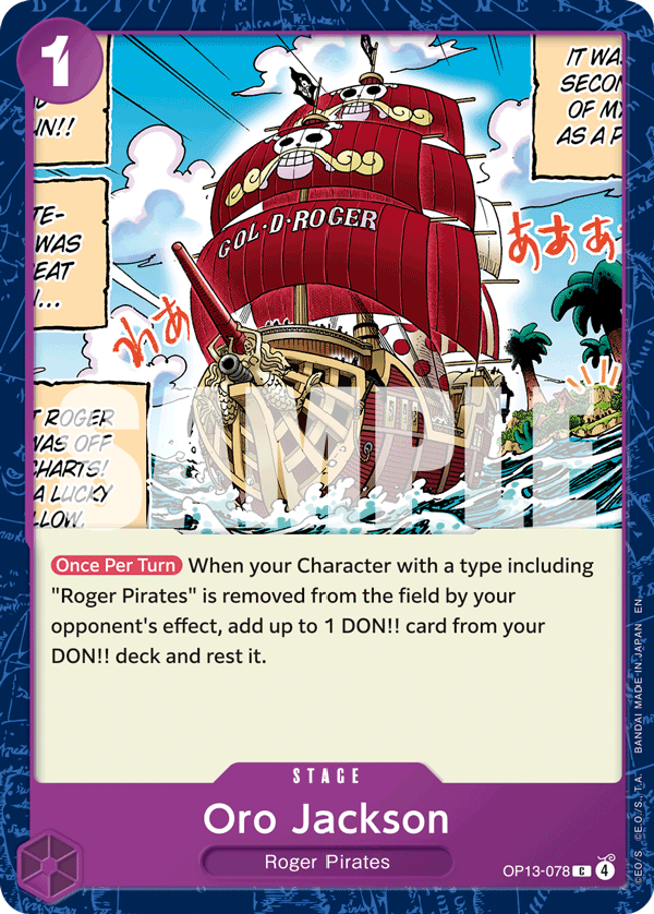 OP13-078 | C | STAGE Oro Jackson