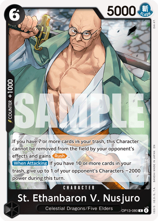 OP13-080 | R | CHARACTER St. Ethanbaron V. Nusjuro