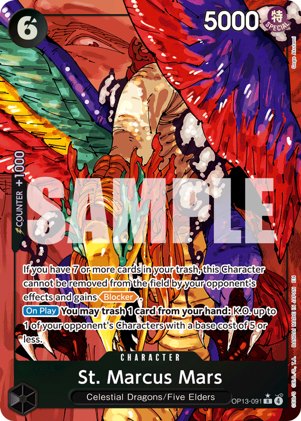 OP13-091 | R | CHARACTER St. Marcus Mars Parallel
