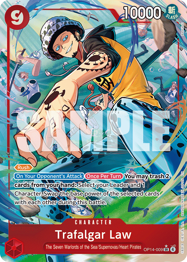 OP14-009 | SR | CHARACTER Trafalgar Law Parallel