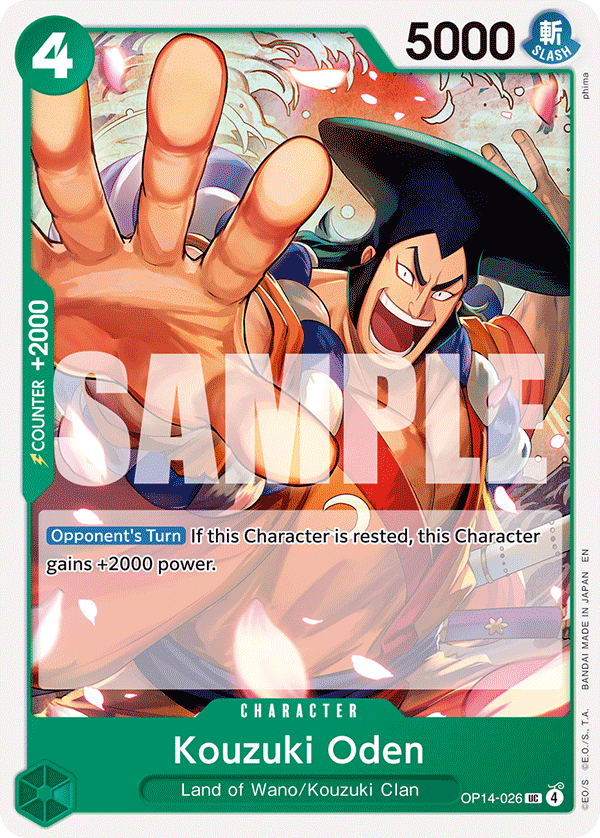 OP14-026 | UC | CHARACTER Kouzuki Oden