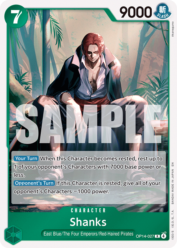 OP14-027 | R | CHARACTER Shanks