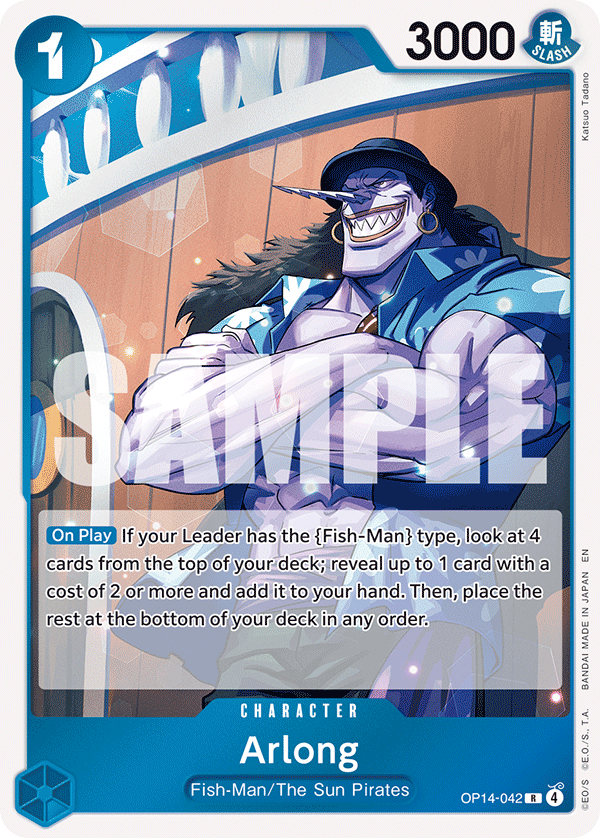 OP14-042 | R | CHARACTER Arlong