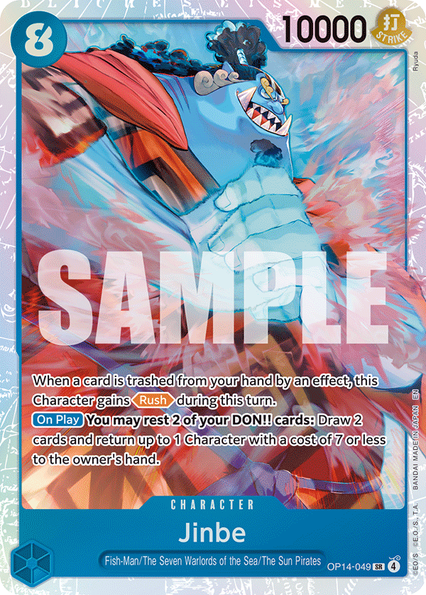 OP14-049 | SR | CHARACTER Jinbe