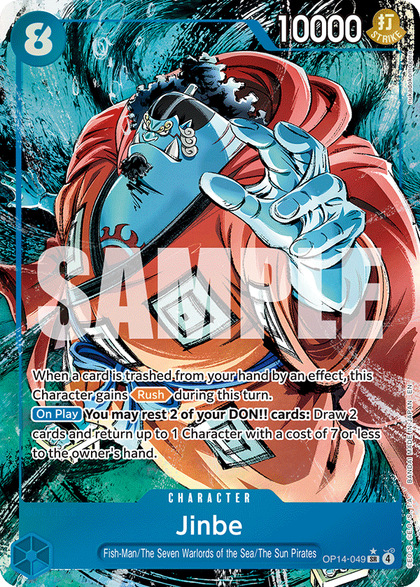 OP14-049 | SR | CHARACTER Jinbe Parallel