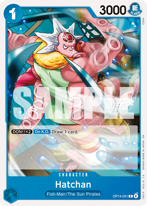 OP14-051 | C | CHARACTER Hatchan