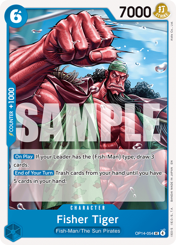 OP14-054 | UC | CHARACTER Fisher Tiger