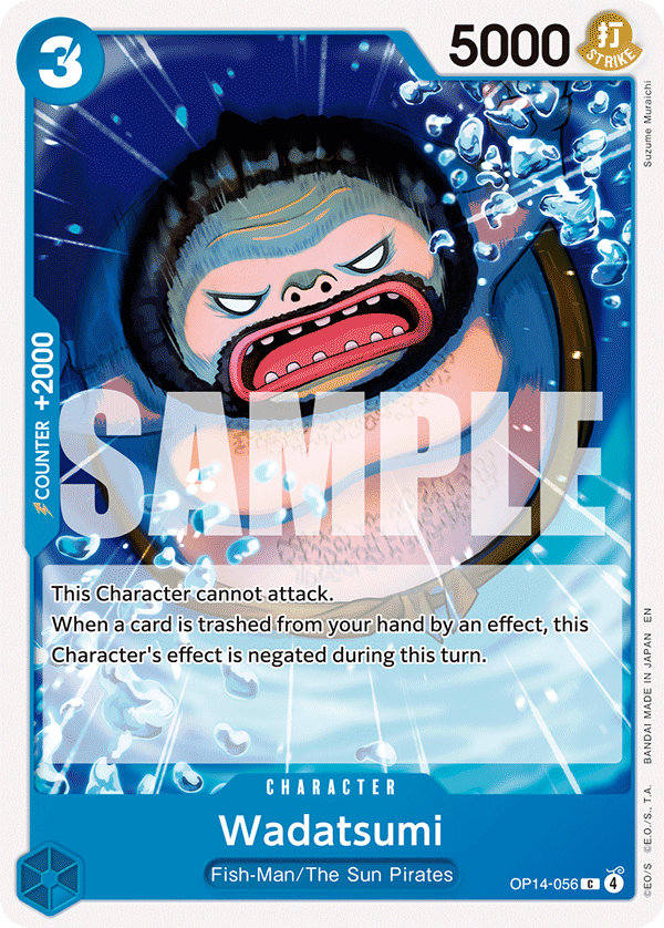 OP14-056 | C | CHARACTER Wadatsumi