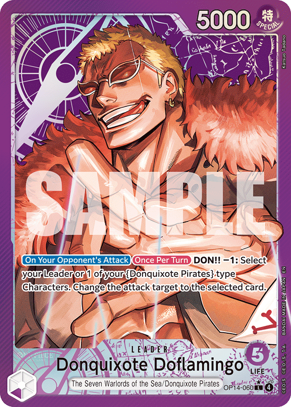 OP14-060 | L | LEADER Donquixote Doflamingo Parallel