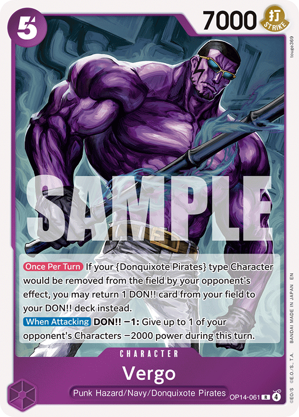 OP14-061 | R | CHARACTER Vergo