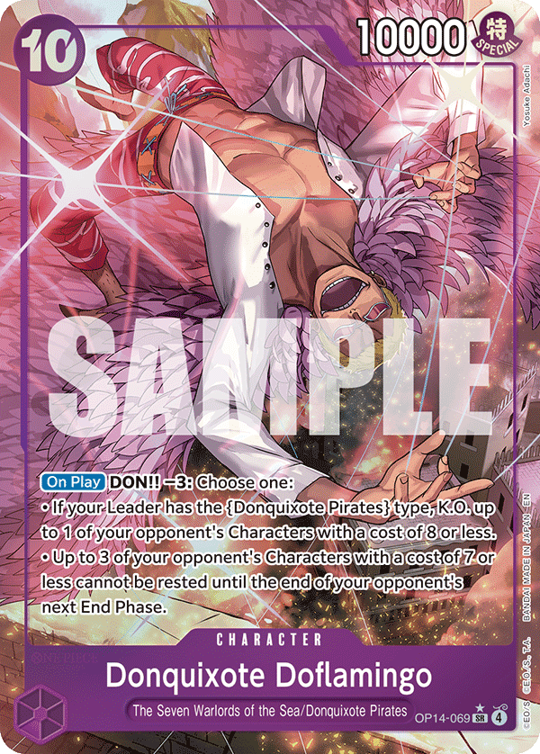 OP14-069 | SR | CHARACTER Donquixote Doflamingo Parallel