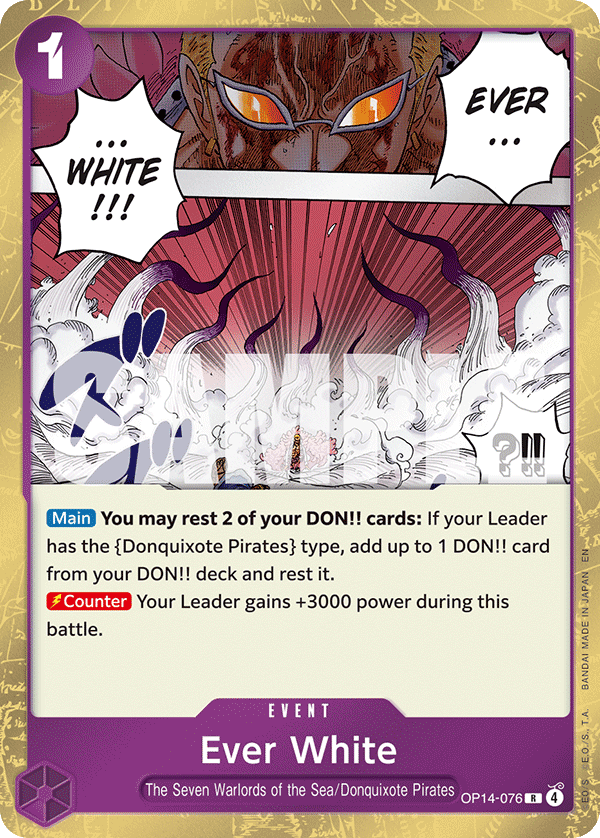 OP14-076 | R | EVENT Ever White