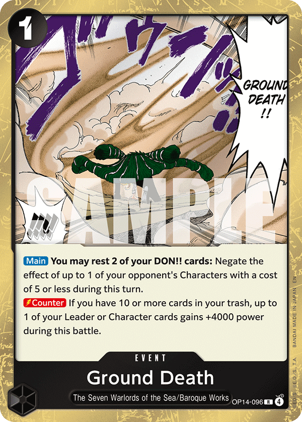 OP14-096 | R | EVENT Ground Death