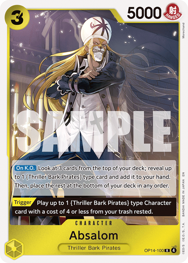 OP14-100 | R | CHARACTER Absalom