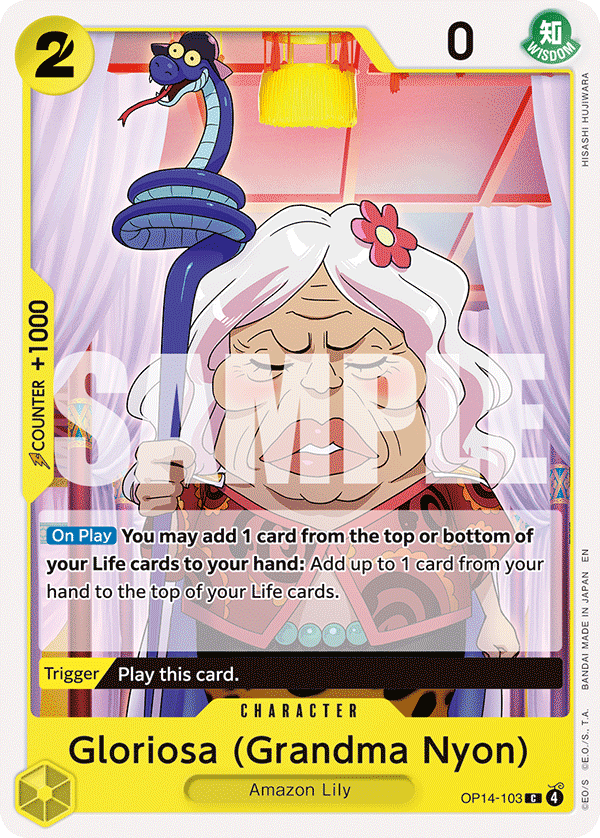 OP14-103 | C | CHARACTER Gloriosa (Grandma Nyon)