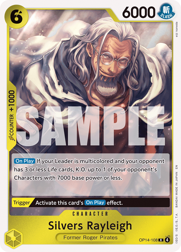 OP14-108 | R | CHARACTER Silvers Rayleigh