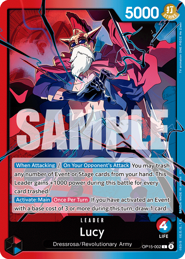 OP15-002 | L | LEADER Lucy