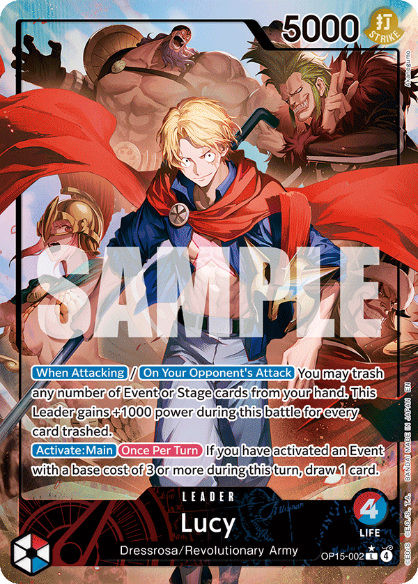 OP15-002 | L | LEADER Lucy Parallel