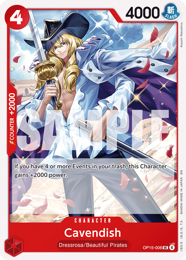 OP15-006 | UC | CHARACTER Cavendish