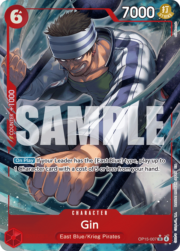OP15-007 | SR | CHARACTER Gin Parallel